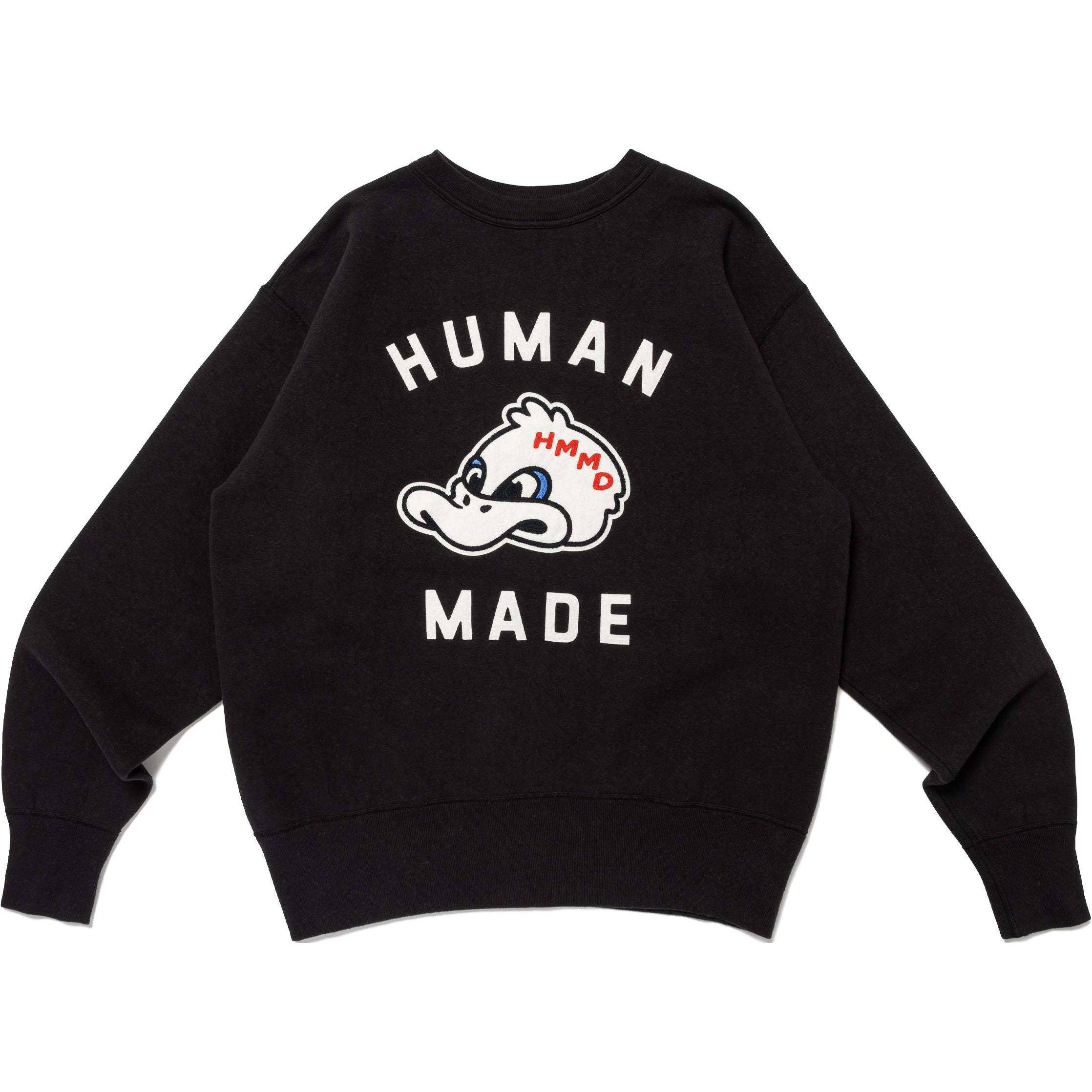 Свитер Human Made Cartoon Duck (серый)