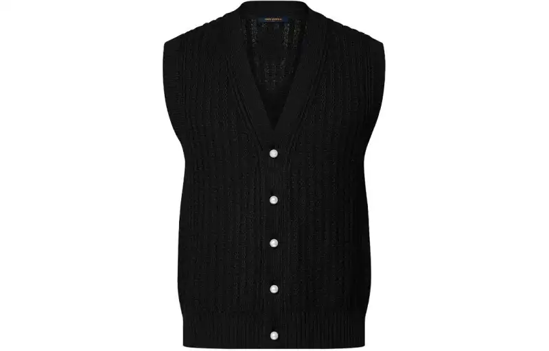 LOUIS VUITTON SS24 Tank Top Men's Black