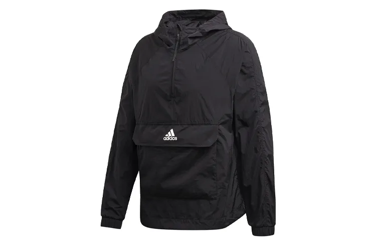 Adidas Jackets Men's Black Hooded Moderate Other