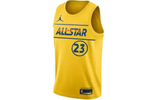 Jordan Tank Tops Men's Yellow Crew Neck Moderate Other