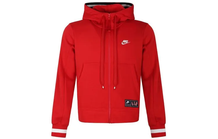 Nike Jackets Men's Red Hooded Moderate Instructor