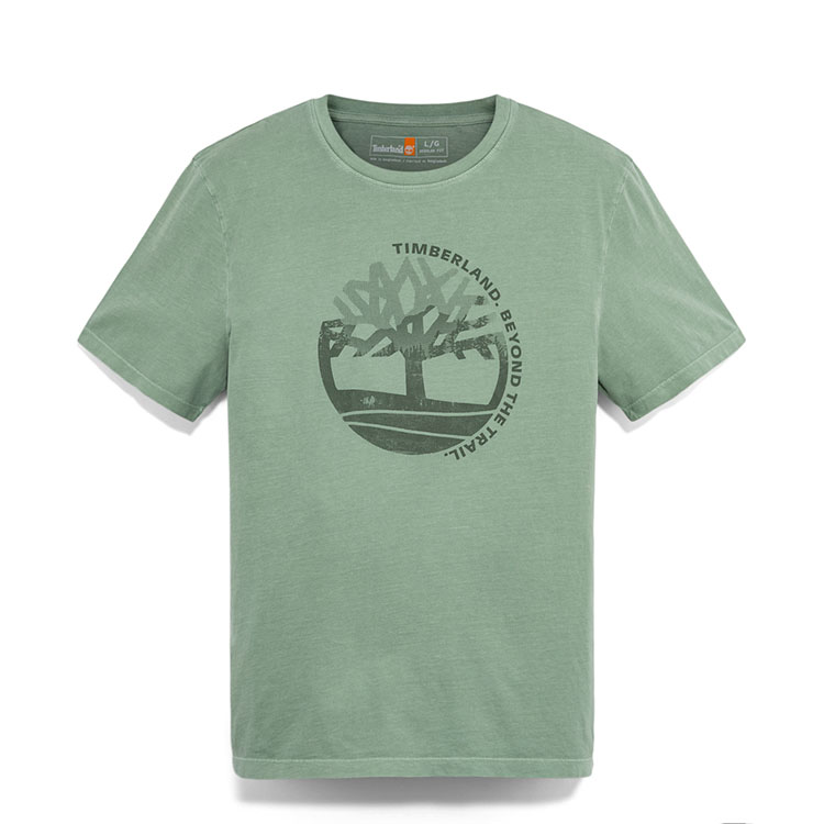 Мужская футболка Timberland T (оливковая)