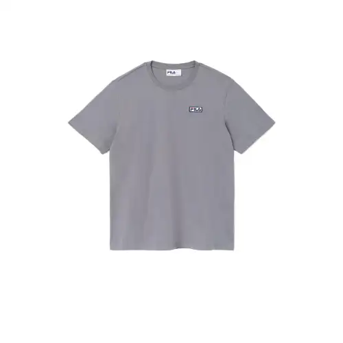 FILA T Shirts Men's Gray 024 Crew Neck Thin Straight Fit