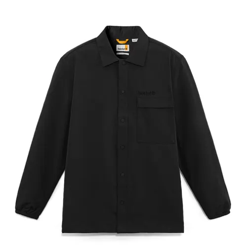 Timberland Shirts Men's Black Lapel Moderate