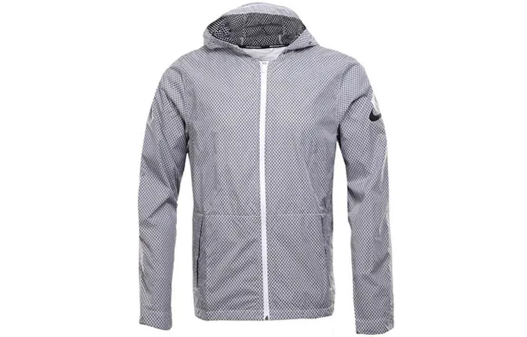 Nike Jackets Men's Gray Hooded Moderate Other