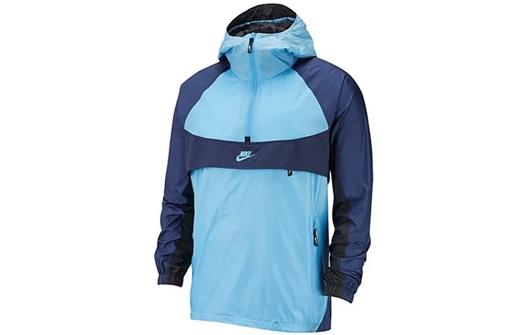 Nike Jackets Men's Blue Hooded Moderate Other
