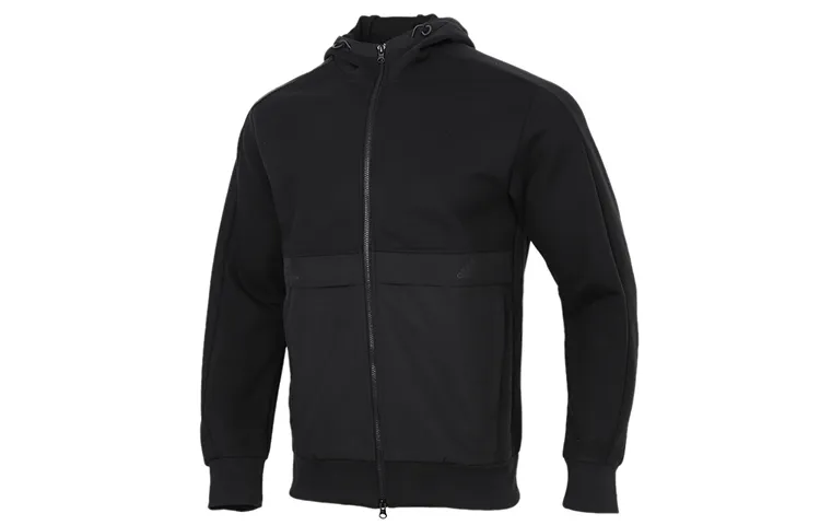 Adidas Jackets Men's Black Hooded Moderate Instructor