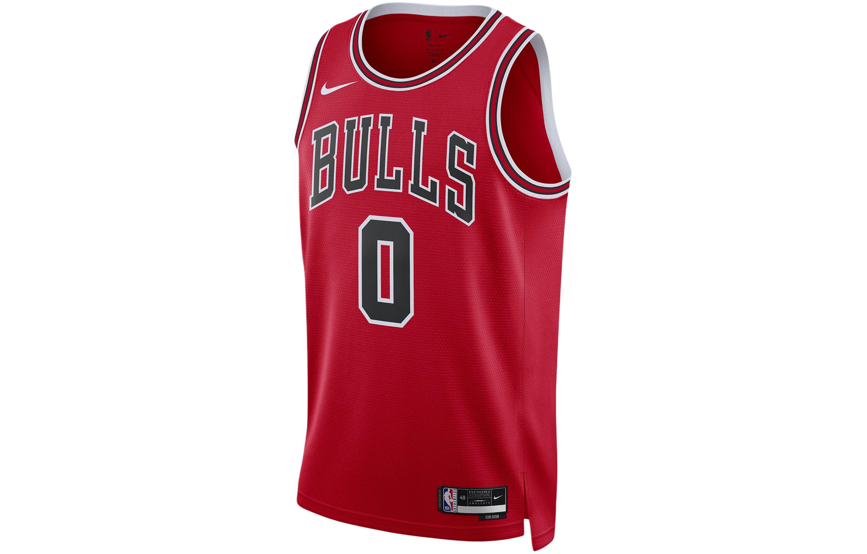 Nike Coby White Chicago Bulls 2024/25 Icon Edition Big Kids' Nike Nba Swingman Jersey