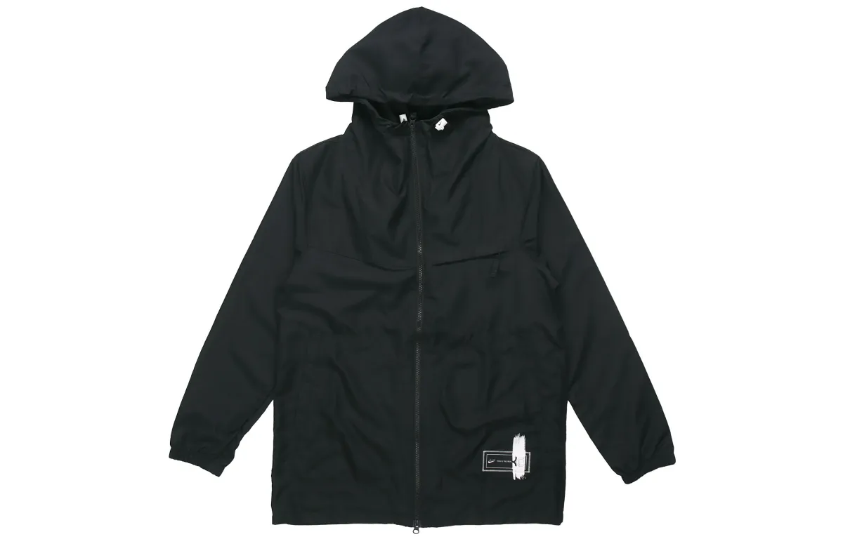 Nike Jackets Men's Black Hooded Moderate Other