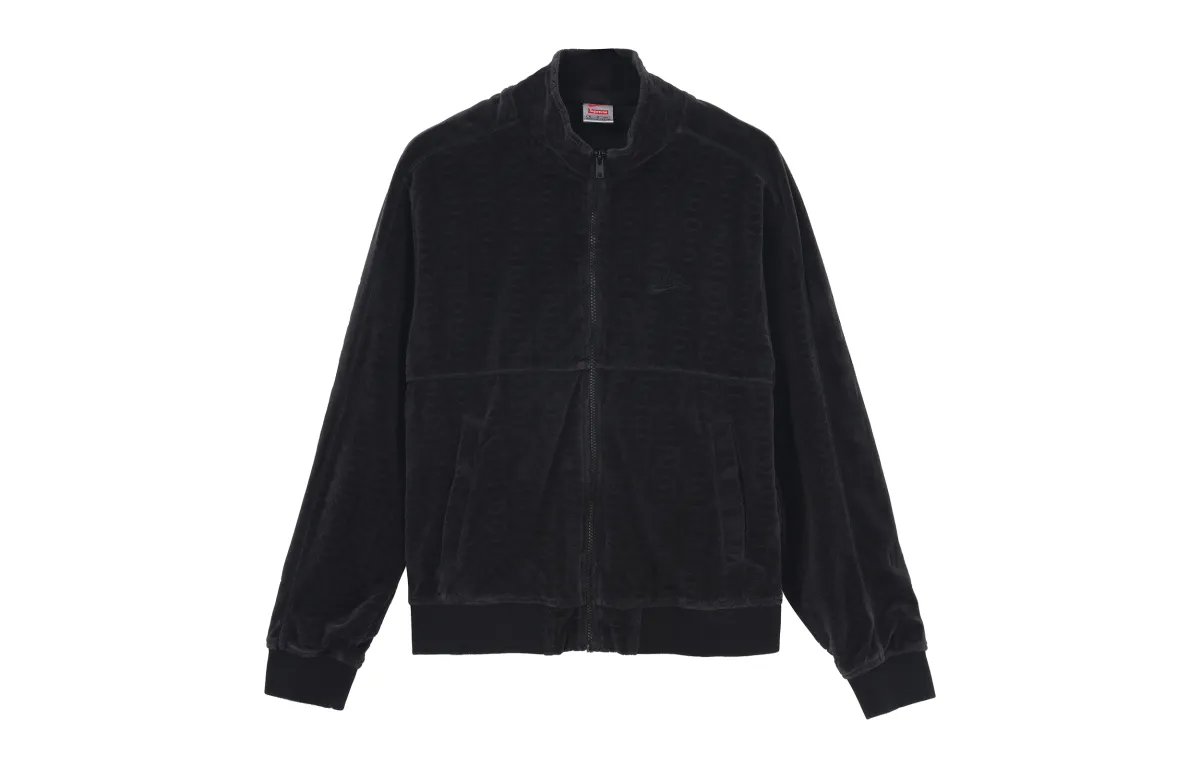 Supreme Nike Velour Track Jacket