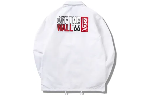 Vans Jackets Men's White Lapel Moderate Other