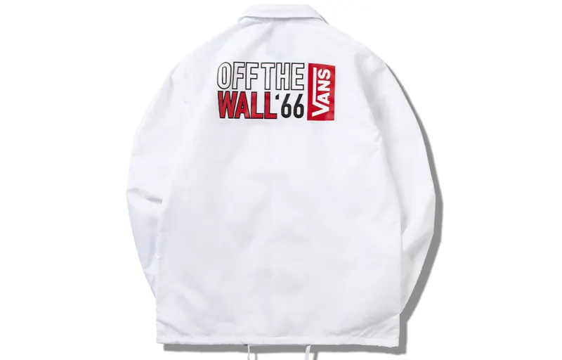Vans Jackets Men's White Lapel Moderate Other