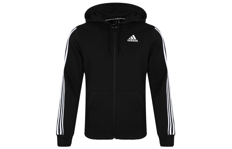 Мужские худи adidas DQ1455 (черная) — фото 1