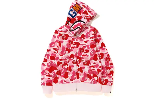 A BATHING APE ® Camouflage pattern Hoodie