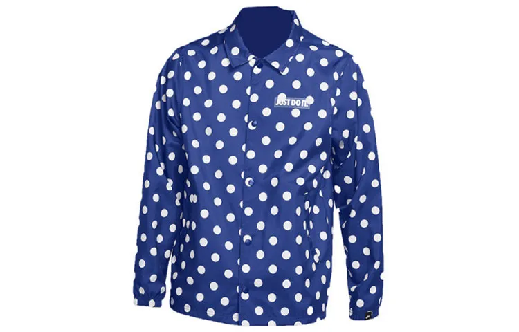 Nike Jackets Men's Blue Lapel Moderate Other