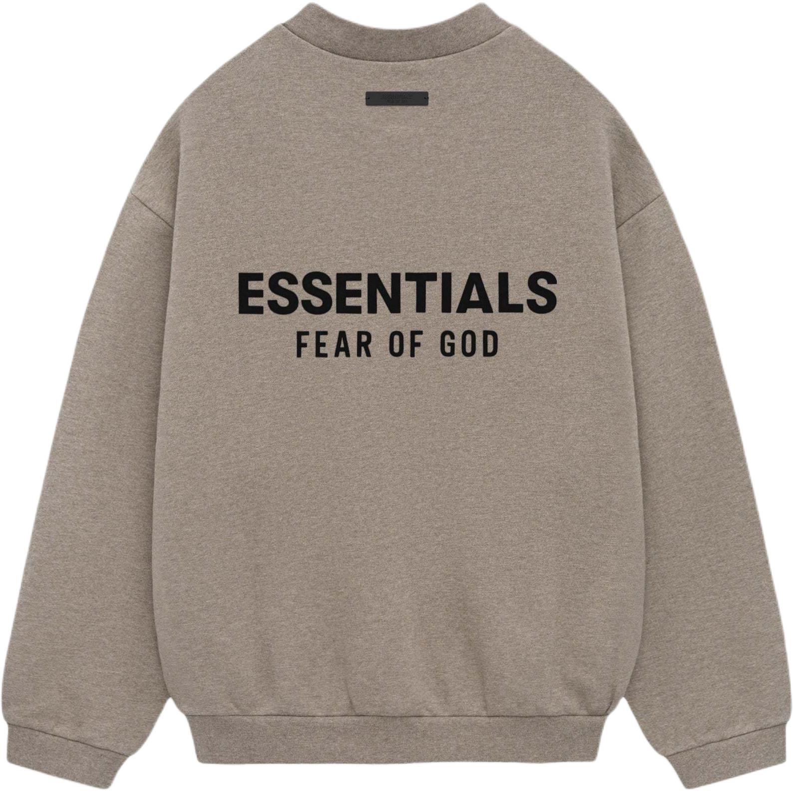 Мужское худи Fear of God Essentials FW24 Holiday Core (темно-серый)