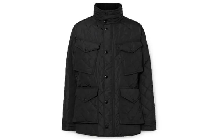 Burberry Packaway Hood Quilted Thermoregulated Field Jacket
