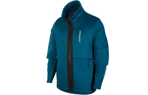 Jordan Jackets Men's Blue Stand Collar Moderate Other