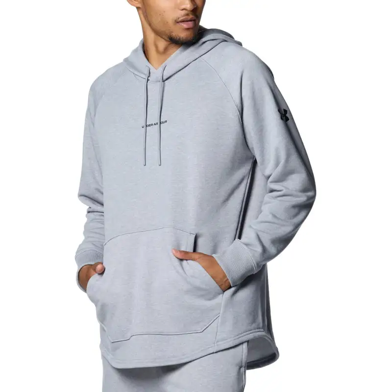 Under Armour FW24 Sweatshirt Men's Steel Light Heather/Black
