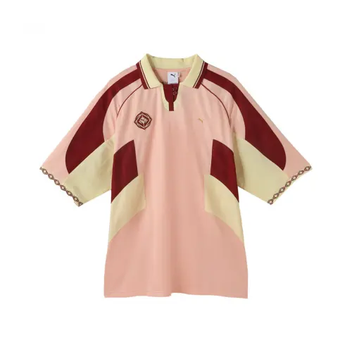 PUMA CLASSICS Polo Shirt Unisex Light Pink