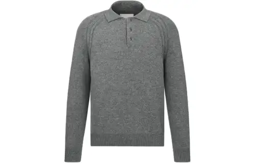 DIOR SS24 Cashmere Sweater Men's Gray