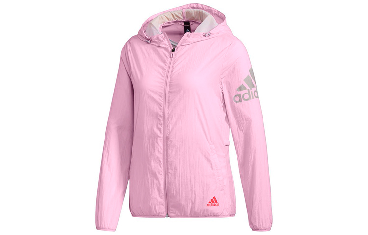 Женская куртка adidas (розовая)