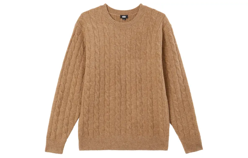 UNIQLO Knitwear Men's Dark Beige