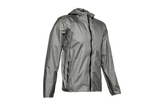 Under Armour Jackets Men's Gray Hooded Moderate Instructor