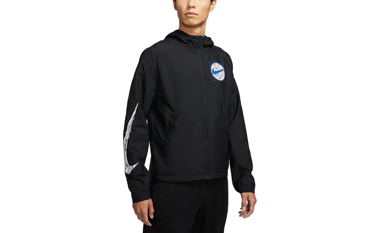 Nike Jackets Men's Black Hooded Moderate Other