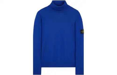Stone Island Compass Patch Roll-Neck Jumper