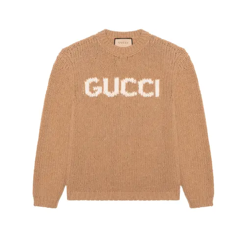 Gucci logo-jacquard sweater