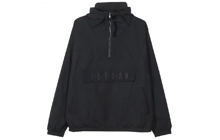 Jordan Sport Jackets Men's Black Hooded Moderate Other