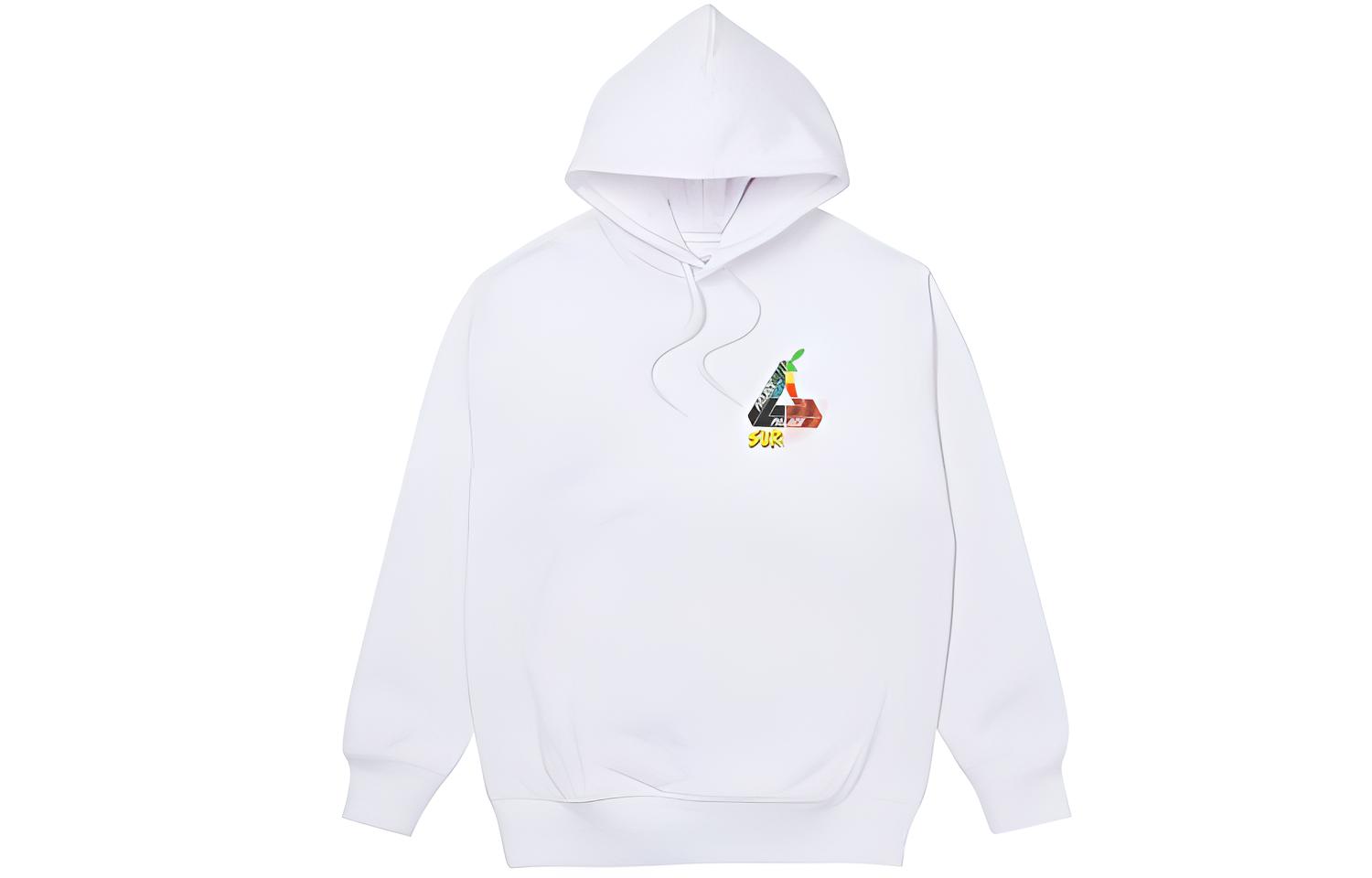 худи Palace Max Up Hood White (белое) — фото 2