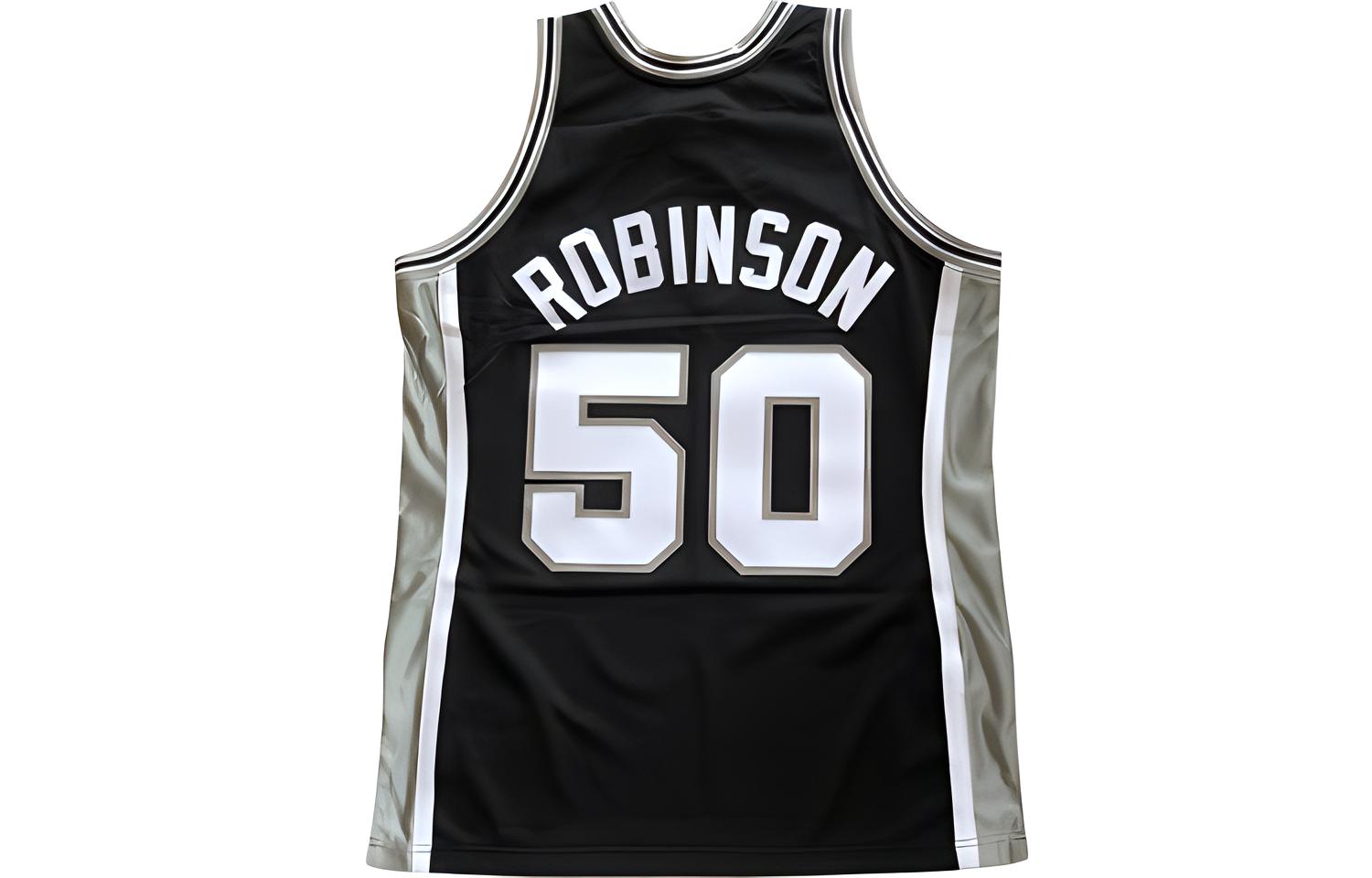 Mitchell Ness Basketball Jersey Unisex Black