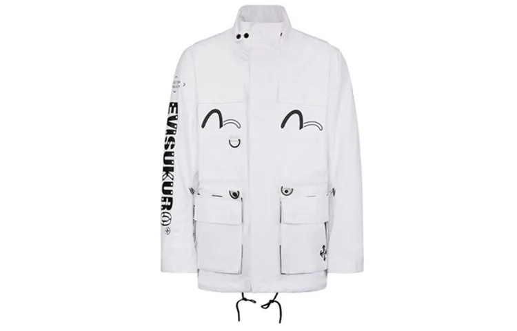 EVISU Workwear Jacket Men's White