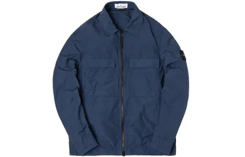 STONE ISLAND Jackets & Coats Men's Dark Blue