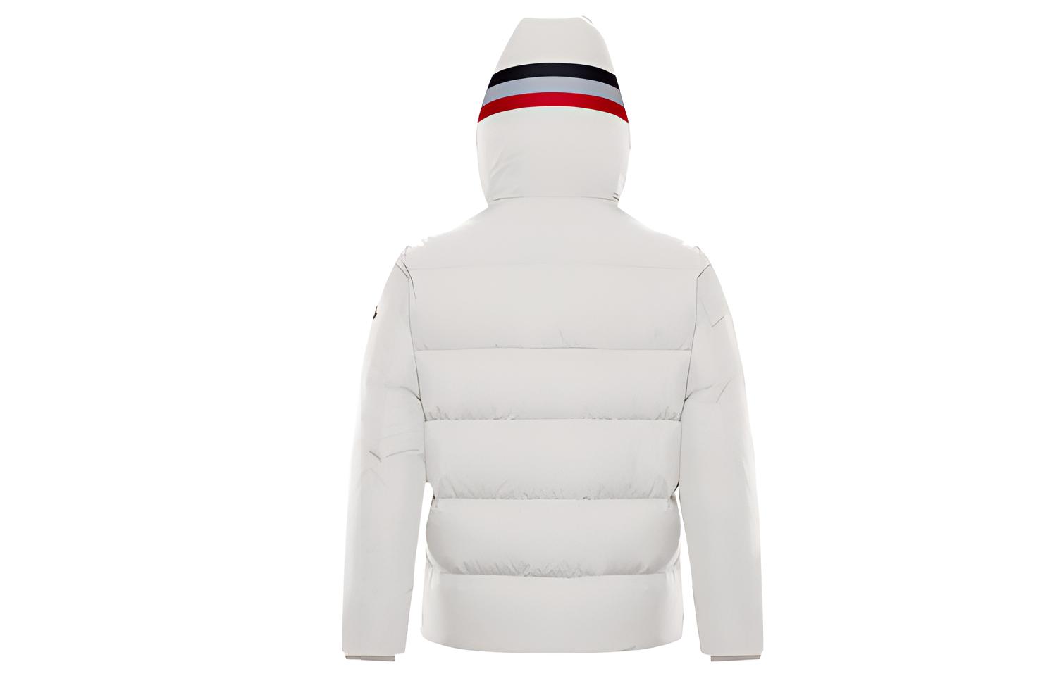 Мужская куртка Moncler (темно-синяя) — фото 3