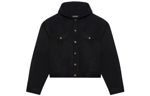 Balenciaga Hooded Denim Jacket