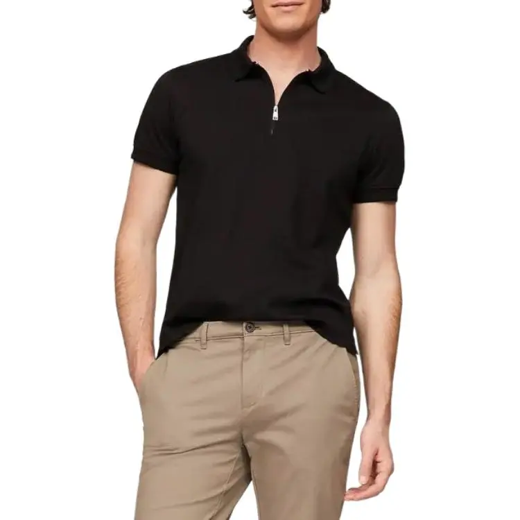 Tommy Hilfiger Polo Shirt Men's Black