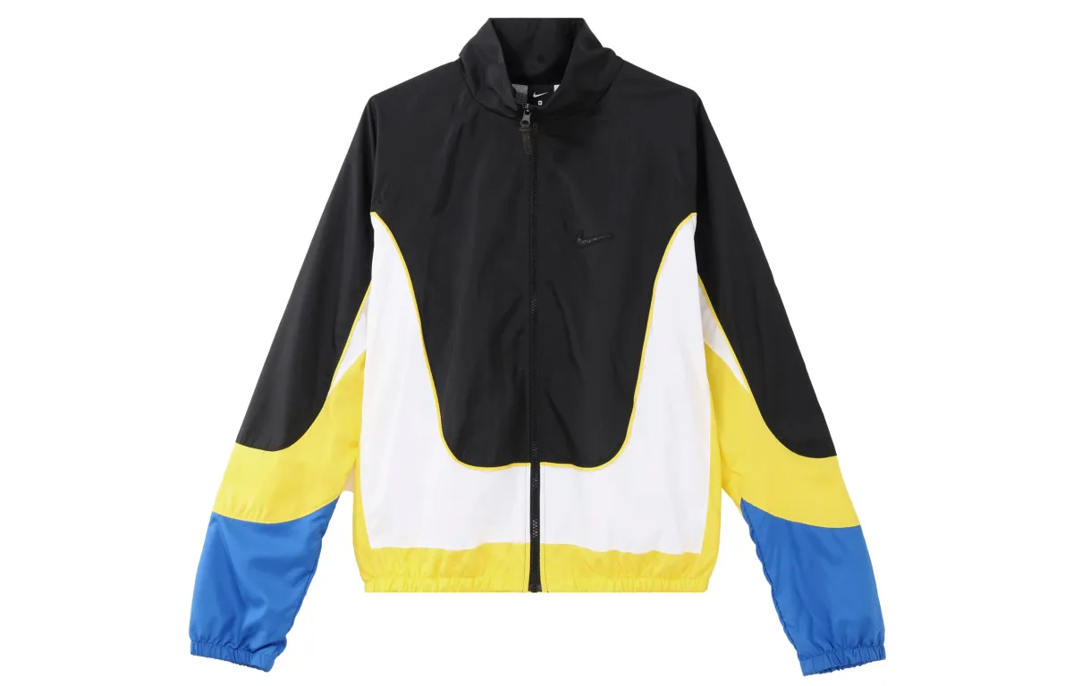 Nike Jackets Men's Black Stand Collar Moderate Other