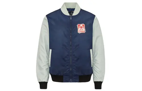 EVISU Baseball Jerseys Men's Blue Gray Baseball Collar Moderate Other