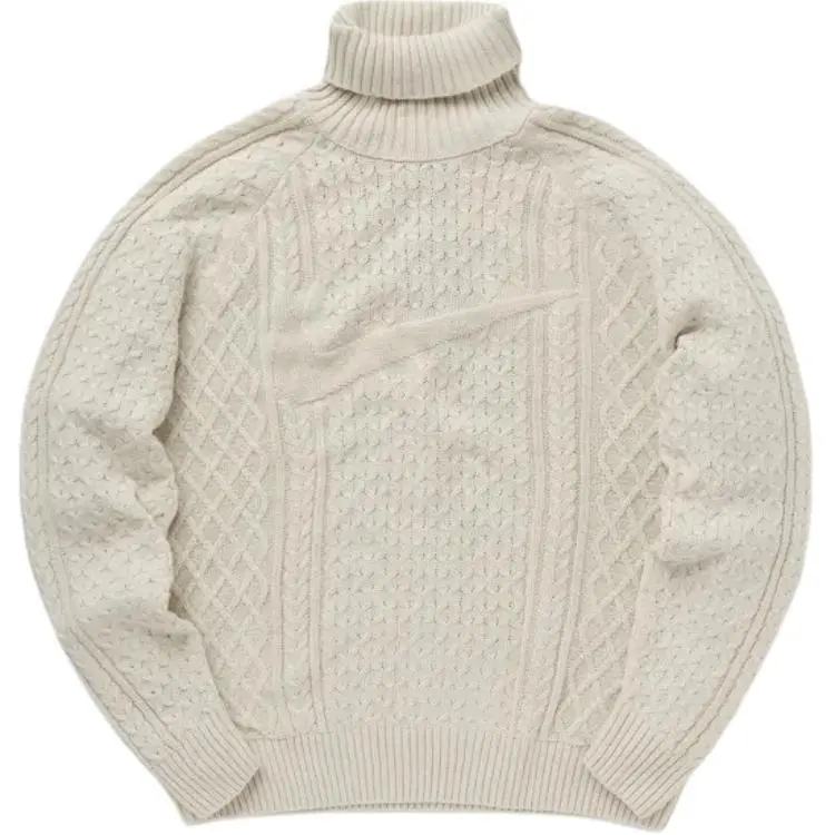 Nike Cable Knit Turtleneck Sweater