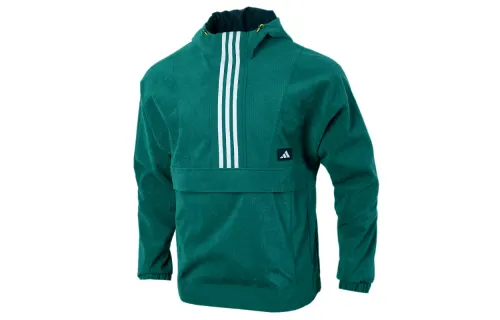 Adidas Jackets Men's Green Hooded Moderate Other