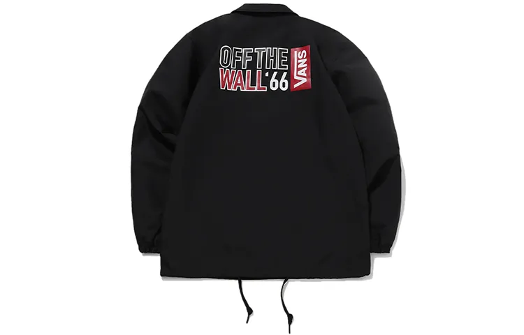 Vans Jackets Men's Black Lapel Moderate