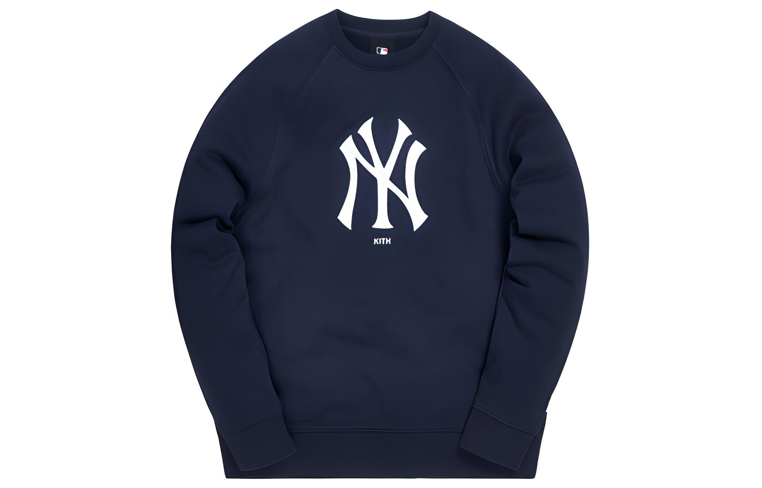 Худи KITH KITH ×MLB Logo (синее)
