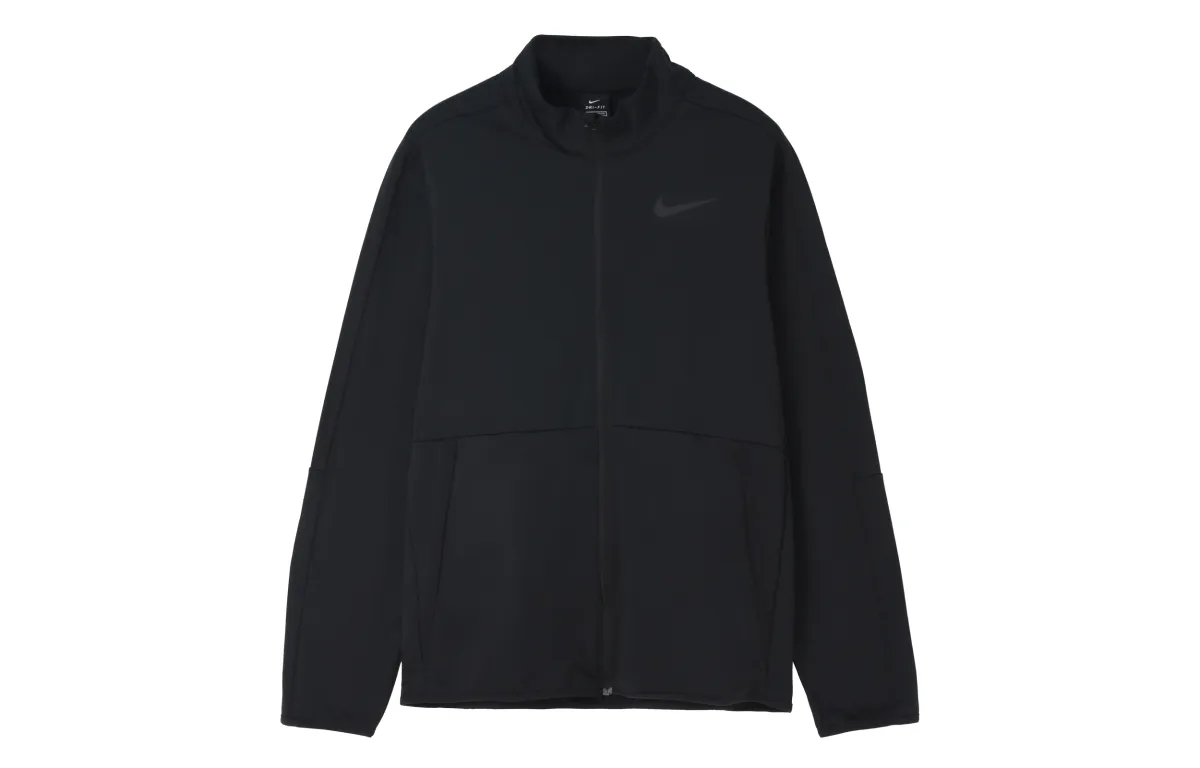 Nike Jackets Men's Black Stand Collar Moderate Other