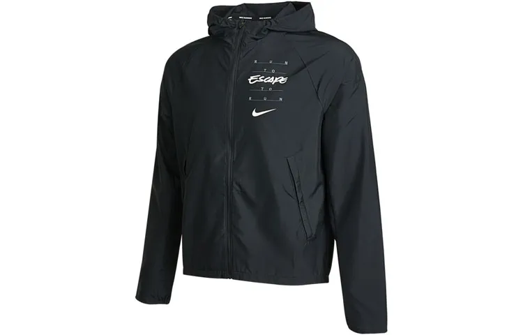 Nike Jackets Men's Black Hooded Moderate Other
