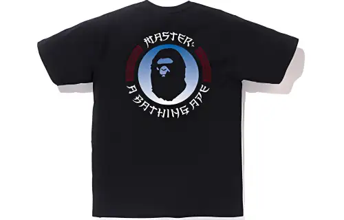 A BATHING APE Head Series MASTER TEE MENS T Shirt Unisex Black