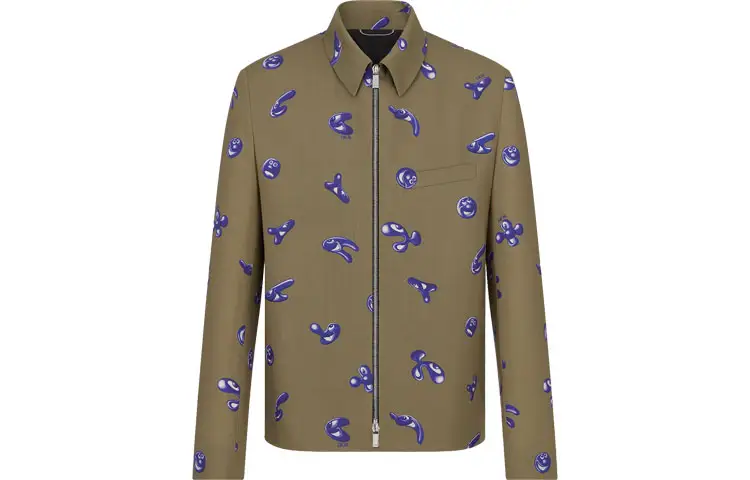 DIOR X Kenny Scharf Zipped Jacket