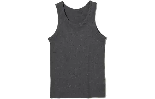 UNIQLO Tank Top Unisex Dark Gray